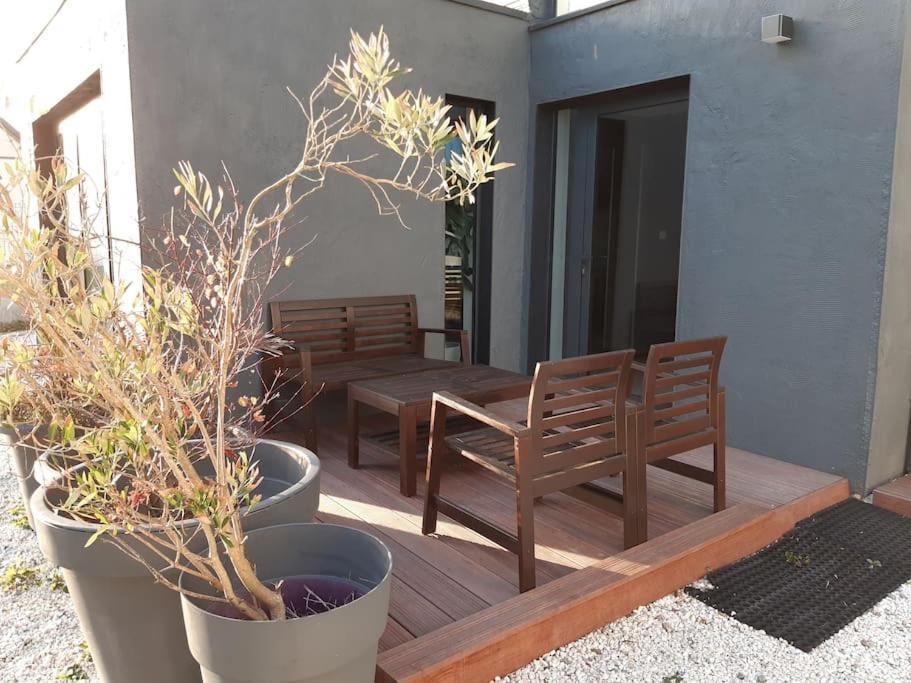 Logement 80 M2 Avec Terrasses Entre Les Deux Abers Landéda Exterior foto